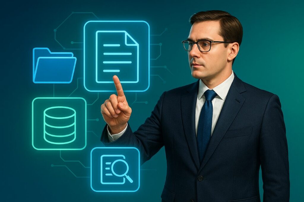 Datenraum einrichten